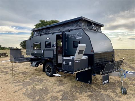 Go Off Road With the OPUS OP 15 Hybrid Caravan | Off road camper, Off road trailer, Off road ...