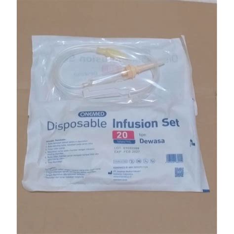 Jual Infusion Dewasa Infus Set / Infus Set | Shopee Indonesia