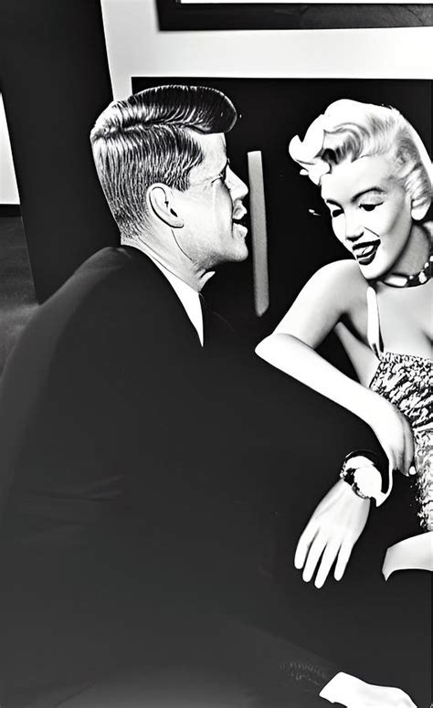 Marilyn Monroe and JFK Digital Art by Generational Images - Fine Art ...