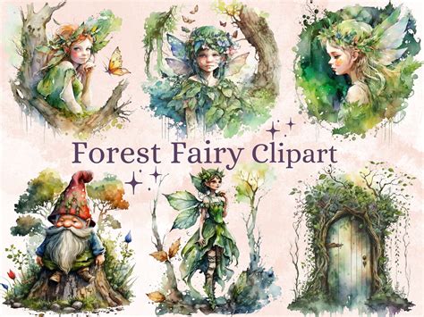 Forest Fairy Drawing