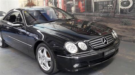 2005 Mercedes Benz CL500 Black - YouTube