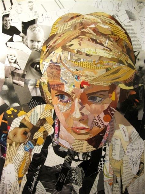 Must Know: Patrick Bremer | Collage portrait, Collage art, Magazine collage