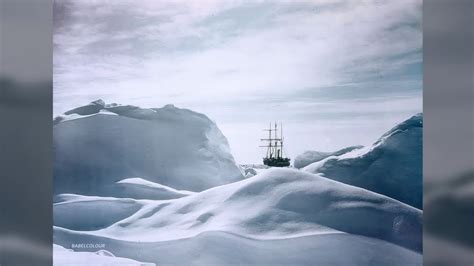 These retouched photos of Shackleton's 1914 expedition look like they ...