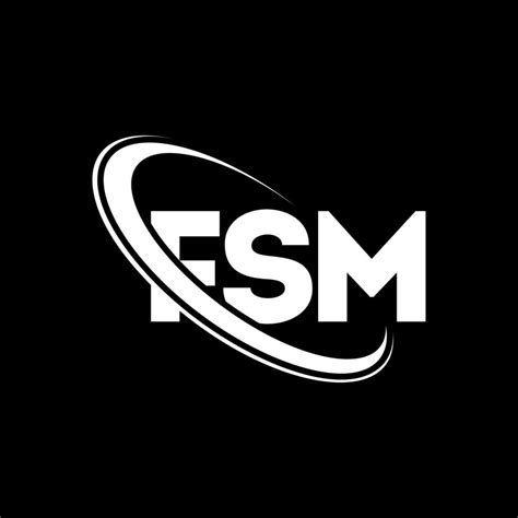 FSM logo. FSM letter. FSM letter logo design. Initials FSM logo linked ...