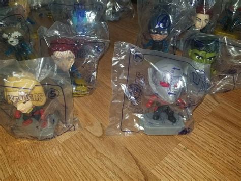 mcdonalds avengers endgame happy meal toys 1 through 24 and mask ...