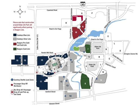 Rangers Parking Map 2024 - Liuka Shannon