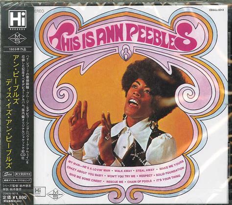 Ann Peebles - This Is Ann Peebles (2012, CD) | Discogs