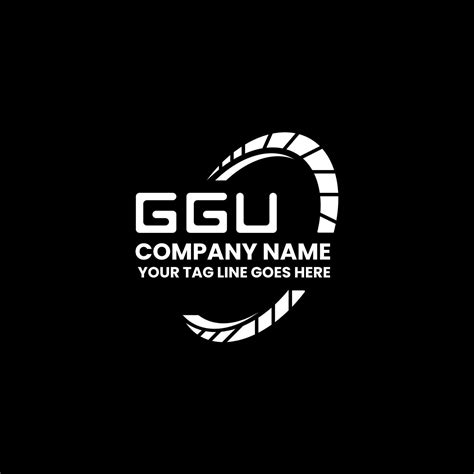 GGU letter logo creative design with vector graphic, GGU simple and ...