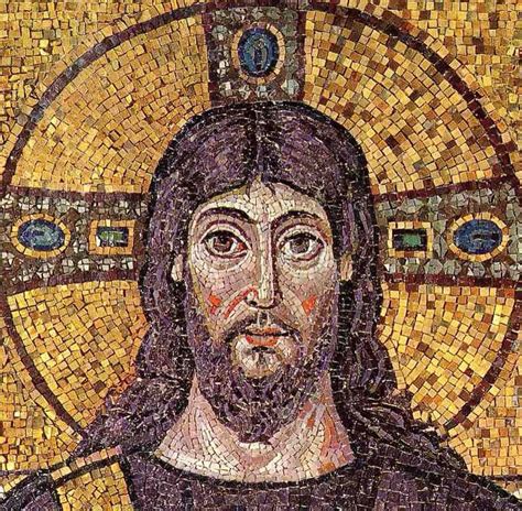 Mosaic of Jesus | Byzantine mosaic, Jesus images, Byzantine art