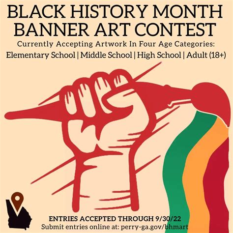 City of Perry Soliciting Artwork for Black History Month Art Contest | City of Perry