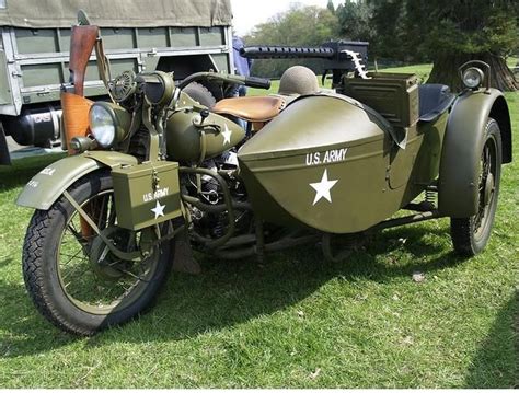 1944 - Harley-Davidson - army bike and sidecar My Dream Car, Dream Cars, Life Tv, Biker Life ...