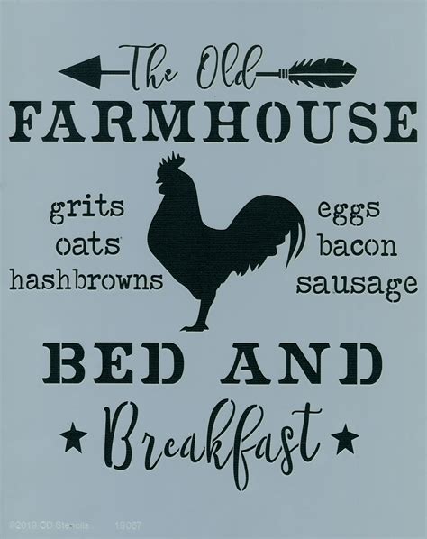 Pin on Farmhouse Stencils