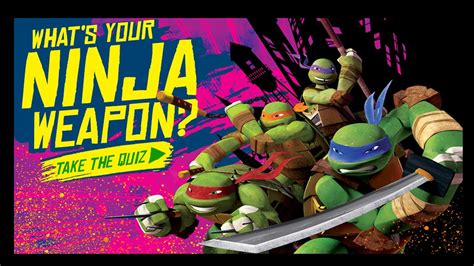 Nick Games | Teenage Mutant Ninja Turtles | What's Your Ninja Weapon ...