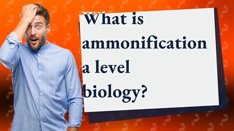 What is ammonification a level biology? - YouTube