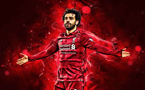 Download wallpapers Mohamed Salah, LFC, close-up, egyptian footballers ...