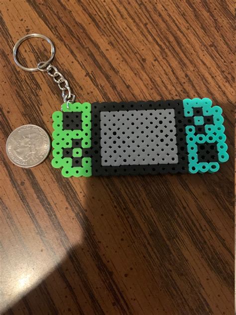 Perler Bead Nintendo Switch Keychain | Etsy