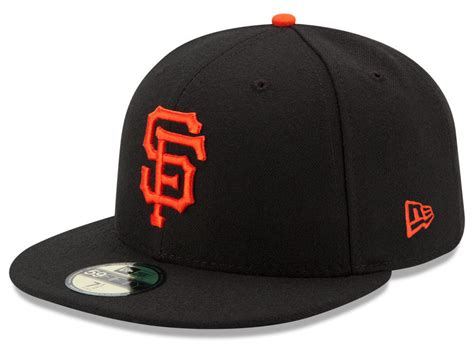 Buy New Era San Francisco SF Giants GAME 59Fifty Fitted Hat (Black) MLB ...