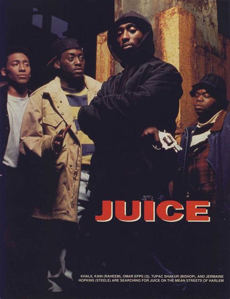 Sip the Juice cause i got enough to go around.. | Omar epps, African american movies, Juice movie