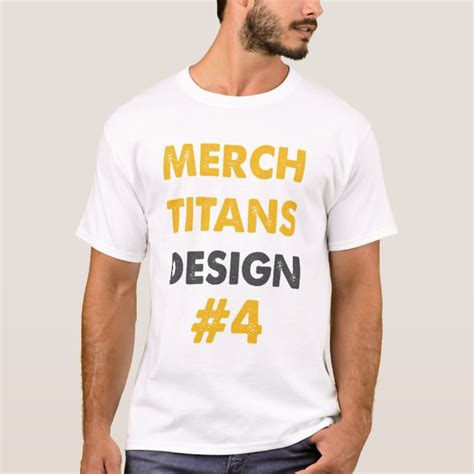 Merch Titans Design 4 T-Shirt | Zazzle.com