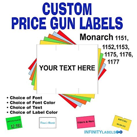 1153 Price Labels Monarch Custom | Buy 1153 Price Labels Monarch Custom ...