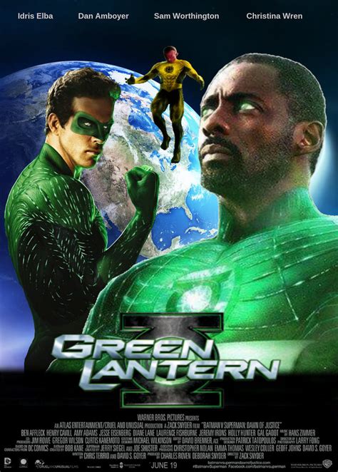 ArtStation - Green Lantern Corps Movie Posters