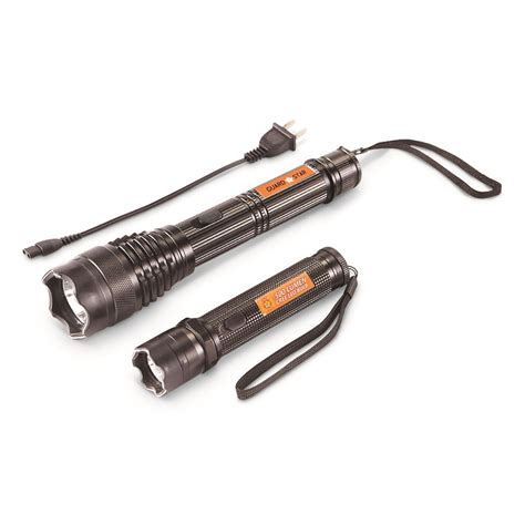 9.8 Million Volt Flashlight Stun Gun - 620444, Stun Guns at Sportsman's Guide