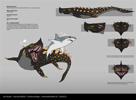 ArtStation - Sea Dragon Concept Art