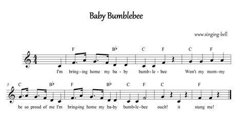 Free Nursery Rhymes > Baby Bumblebee - free mp3 audio download