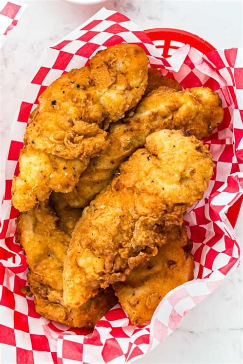 Crispy Fried Chicken Tenders - Easy Chicken Recipes