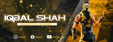 Fortnite Gaming YouTube Banner Design on Behance