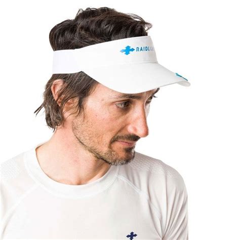 R-SUN VISOR 19 Mens Running Visor White at NorthernRunner.com