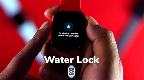 WATER LOCK: Turn off Digital Crown to Unlock and Eject Water Apple Watch! - YouTube