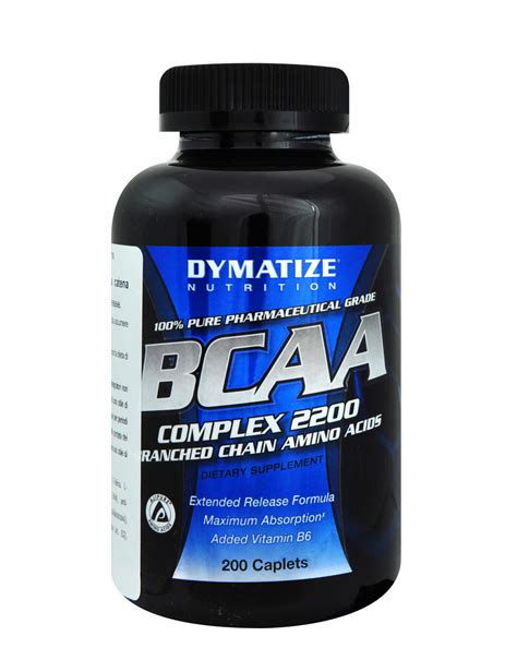 BCAA Complex 2200 by DYMATIZE (200 caplets)