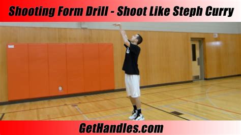 Shooting Form Drill Tutorial - Basketball Basics for Beginners - How to Shoot Like Steph Curry ...