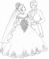 Wedding Dress Coloring Pages For Girls  Activity Shelter sketch template