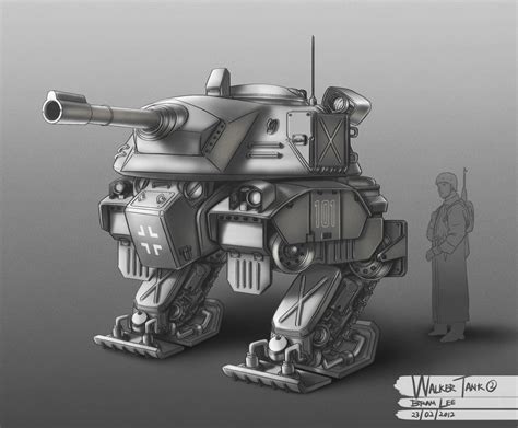 WW2 Walker Tank 02 by bramLeech on DeviantArt