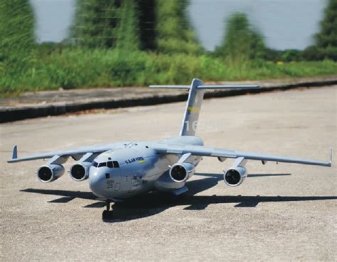 RC Plane C17 AirBUS Military plane C17 Aieliner 2.4G 7 CH Remote ...