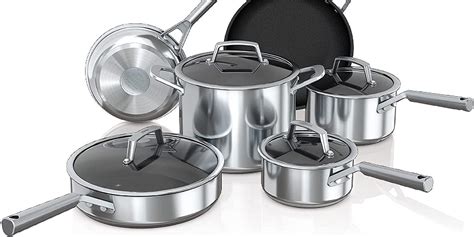 Ninja's utensil-safe 10-pc. Foodi NeverStick Cookware Set now $50 off via Amazon