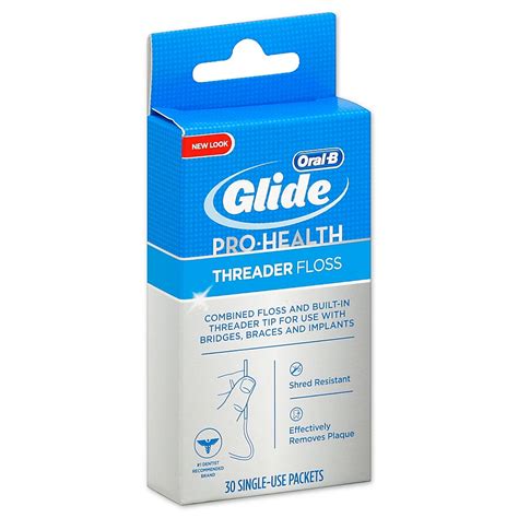 Oral-B Oral-B Glide Pro-Health 30-Count Threader Floss - Reviews ...