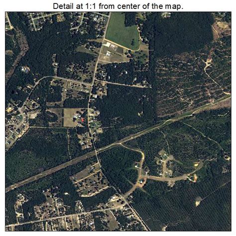 Aerial Photography Map of Hephzibah, GA Georgia