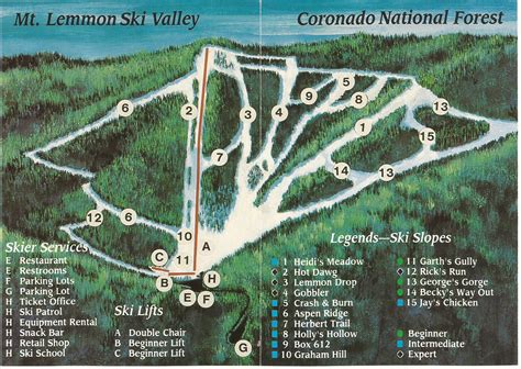 Mt. Lemmon Ski Valley - SkiMap.org