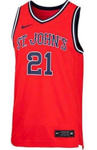 St. John's Red Storm Jersey History - Basketball Jersey Archive