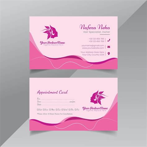 Premium Vector | Business Card For Spa Salon