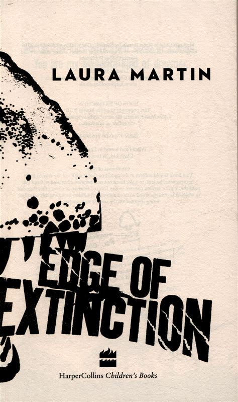 Edge of extinction by Martin, Laura (9780008152895) | BrownsBfS