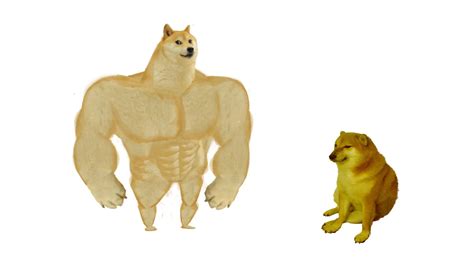 Buff Doge vs Cheems Meme Generator - Piñata Farms - The best meme ...