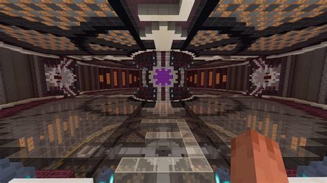 My nether hub is taking shape I took some inspiration from 2 youtubers and combined them with my ...