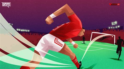 Al Ahly stadium art work on Behance