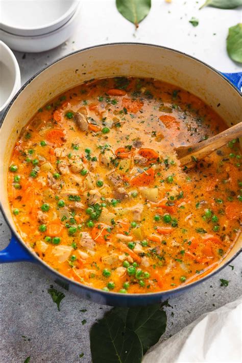 Slow Cooker Chicken Stew - Oh Sweet Basil