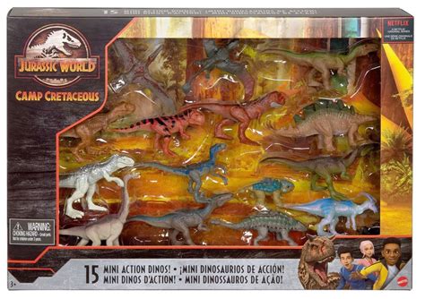 Jurassic World Camp Cretaceous Mini Action Dinos Exclusive Mini Figure ...