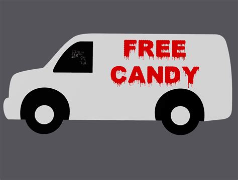 Halloween Free Candy Van Sign by Botaz | Download free STL model ...